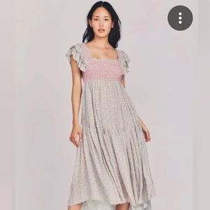 *iso* loveshackfancy Burnley Dress in P